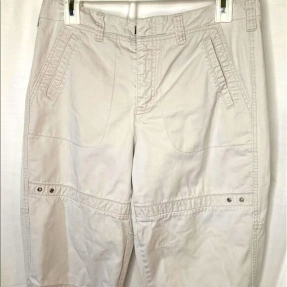 Caribbean Joe Roll Tab Capris - Picture 1 of 5